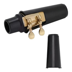 Boquilla Para Saxofón Soprano + Abrazadera + Tapa Boquilla
