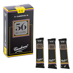 Caña Clarinete Bb #2,5 Vandoren 56 Rue Lepic Cr5025 X 3 Unidades