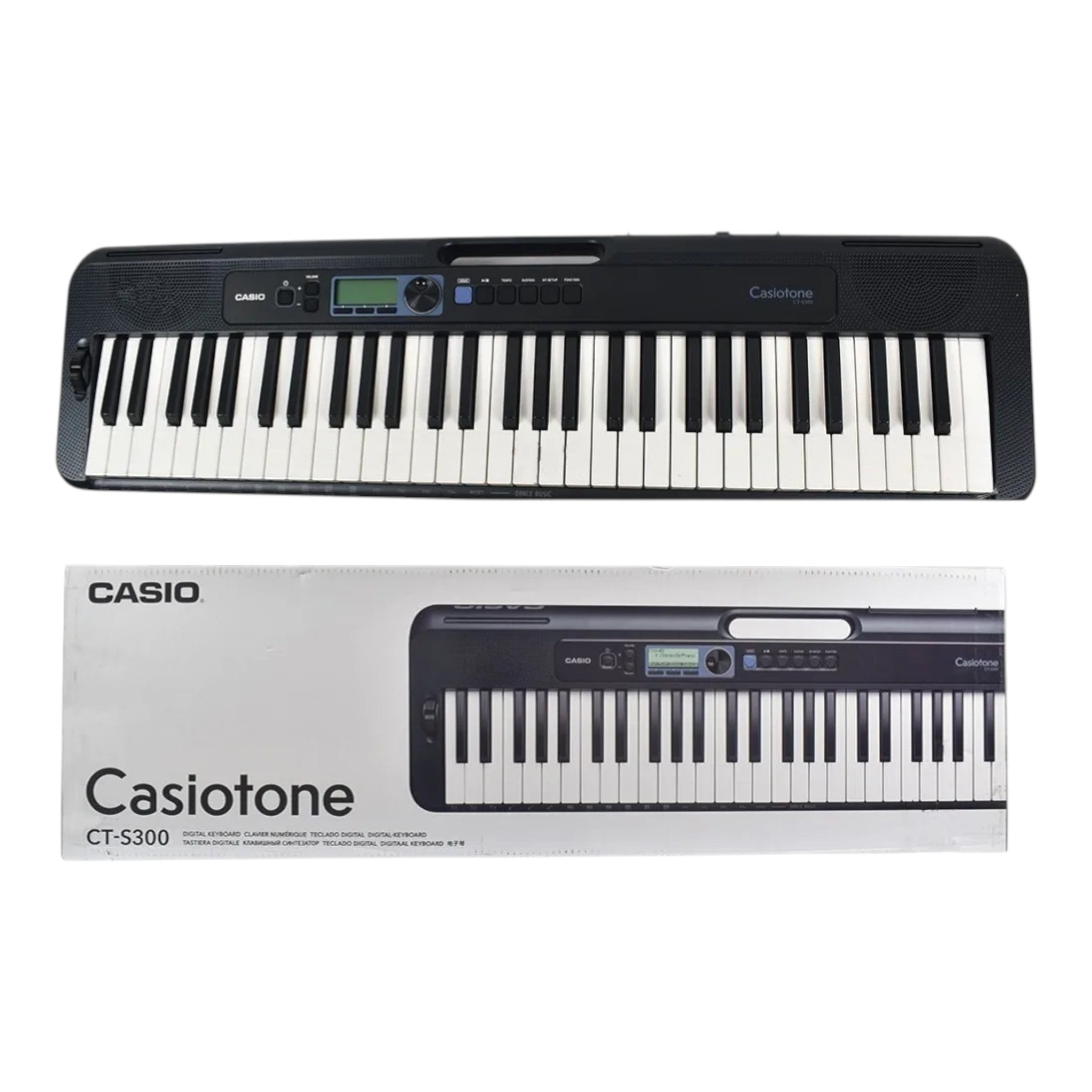 Teclado Casio Ct-s300 + Adaptador Organeta Sensibilidad