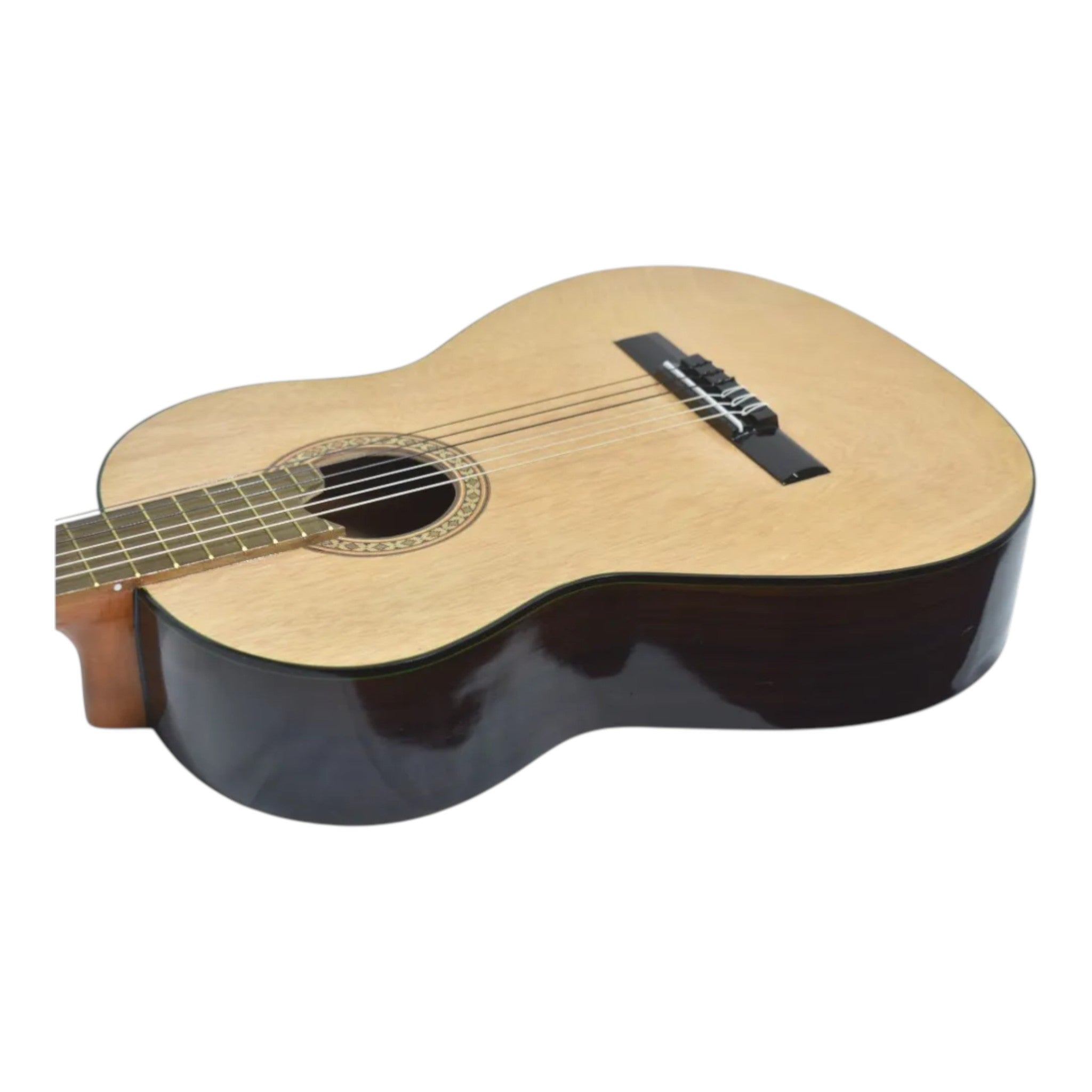 Guitarra Acustica En Pino Ciprés-cedro Cuerdas Nylon + Estuche
