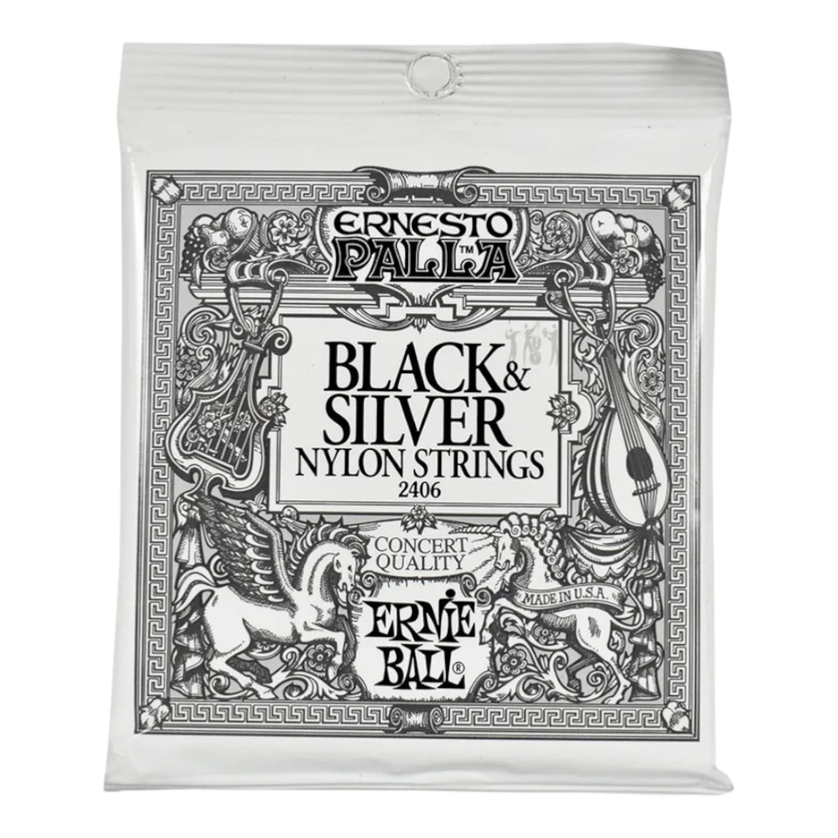 Encordado Guitarra Clasica Ernie Ball 2406 Tension Media