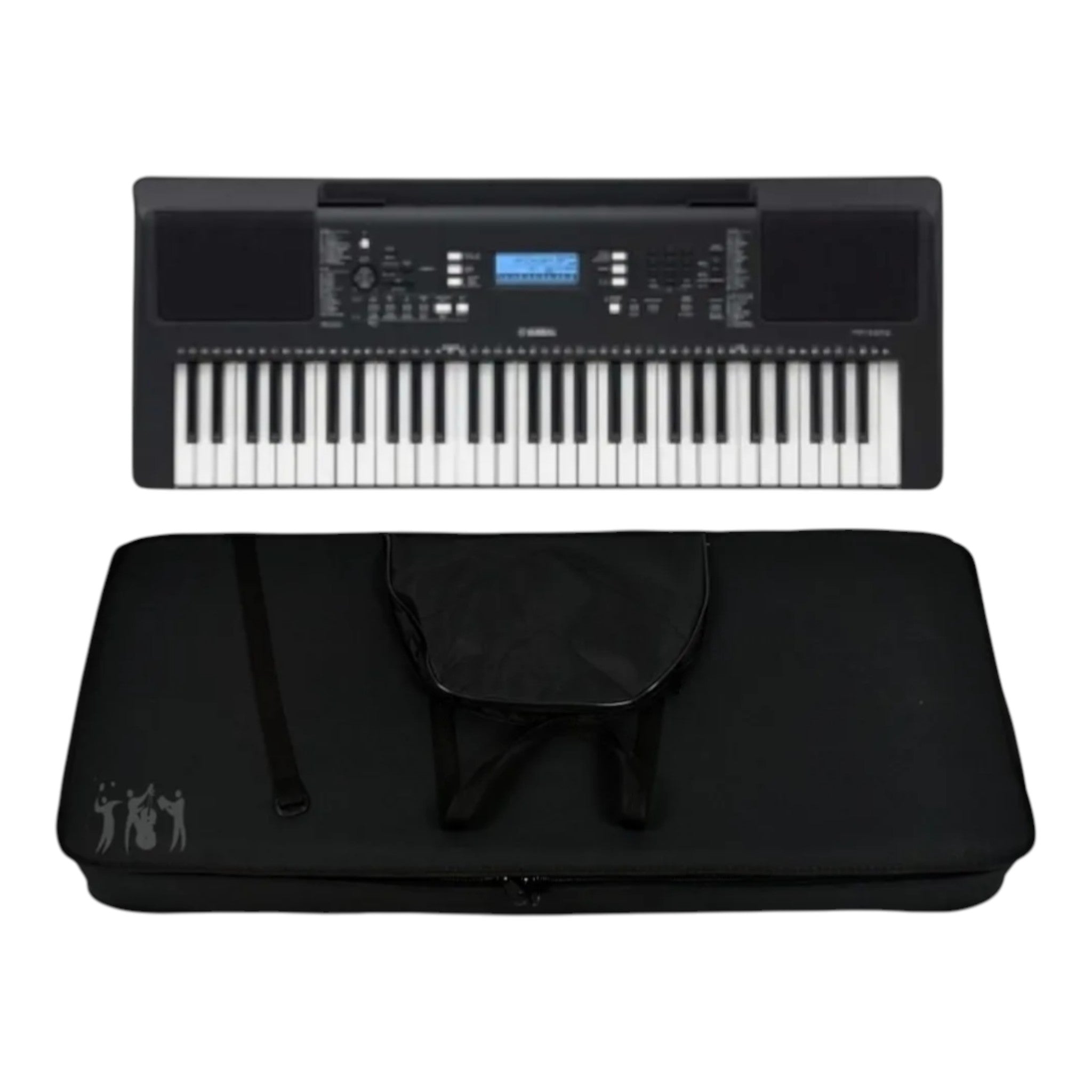 Estuche Teclado Semiduro 5/8 Yamaha Psr-e Casio Ct-x