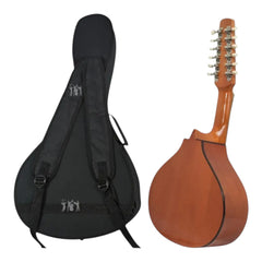 Bandola Andina 12 Cuerdas Pino Cipres La Clasica + Estuche