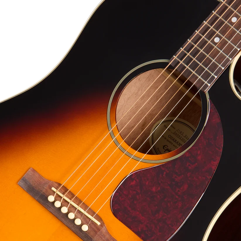 Guitarra Electroacustica Epiphone EAS4CVSNH1 J-45 Studio Ec Vintage Sunburst