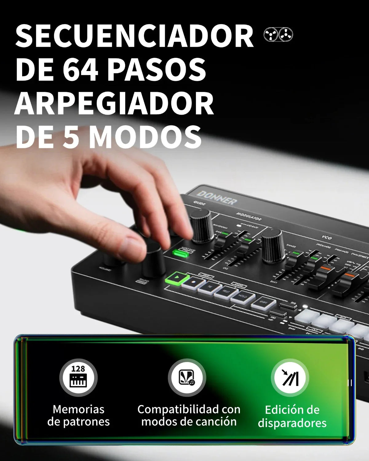Sintetizador Donner Ec7074 Essential