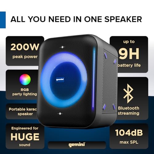 Cabina Bluetooth Gemini Grv-650L