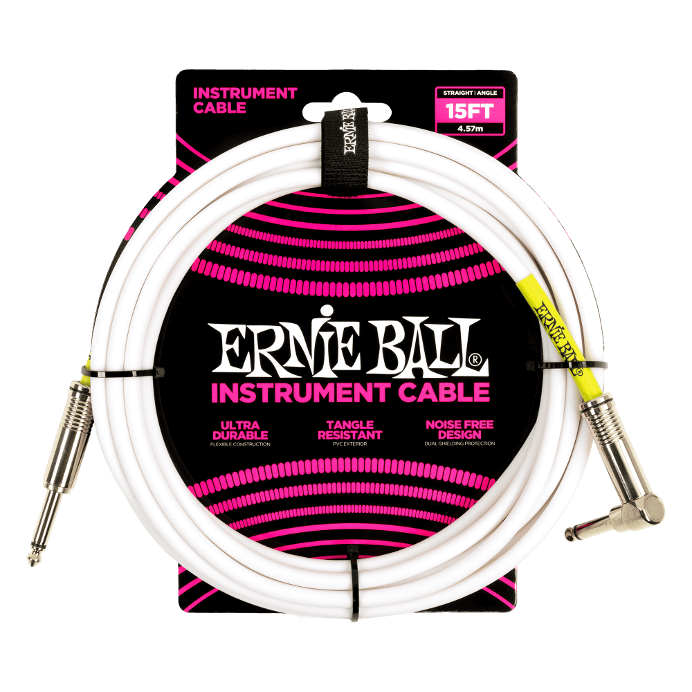 Cable P06400 Blanco Ernie Ball 15ft