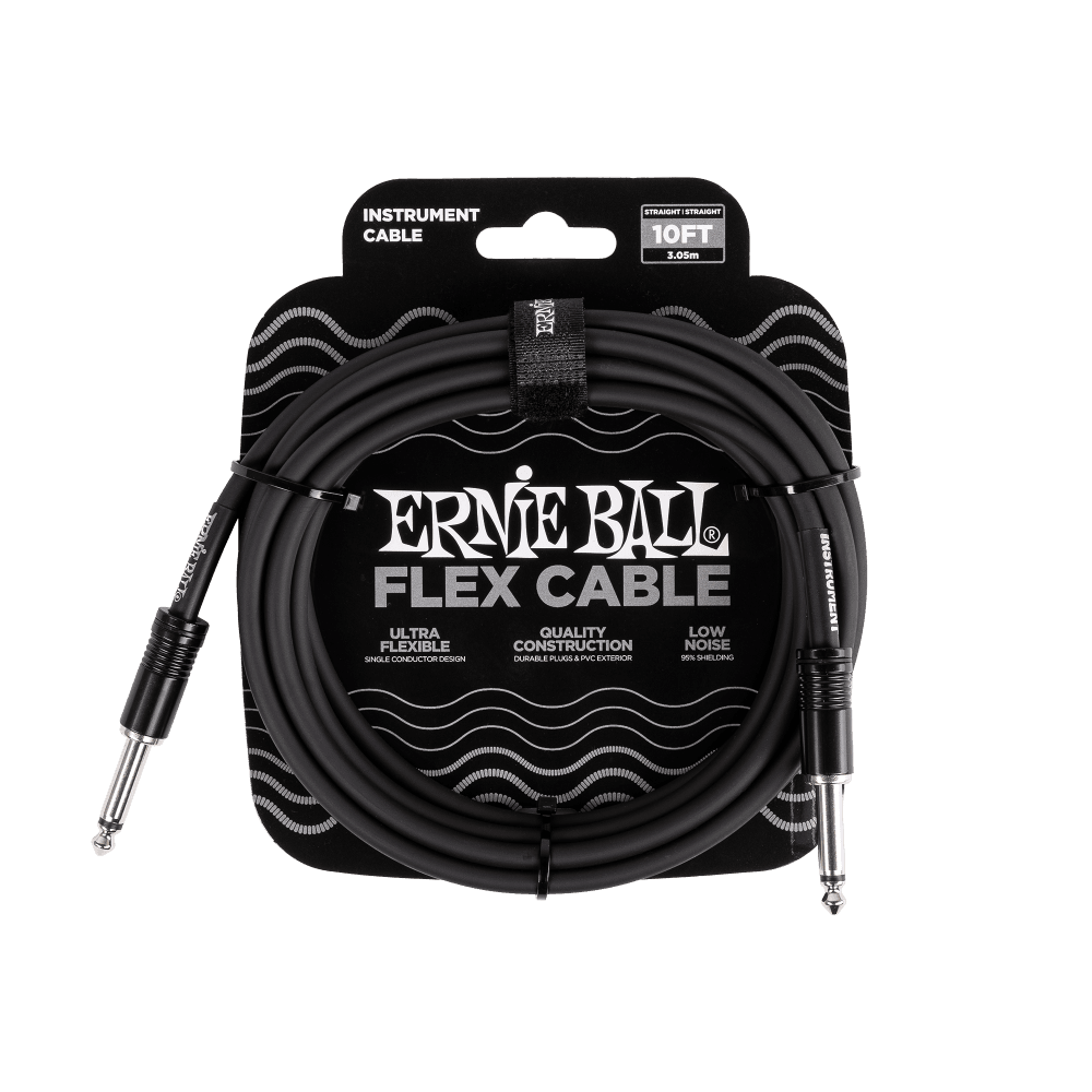 Cable P06434 Negro Flex Ernie Ball 10ft