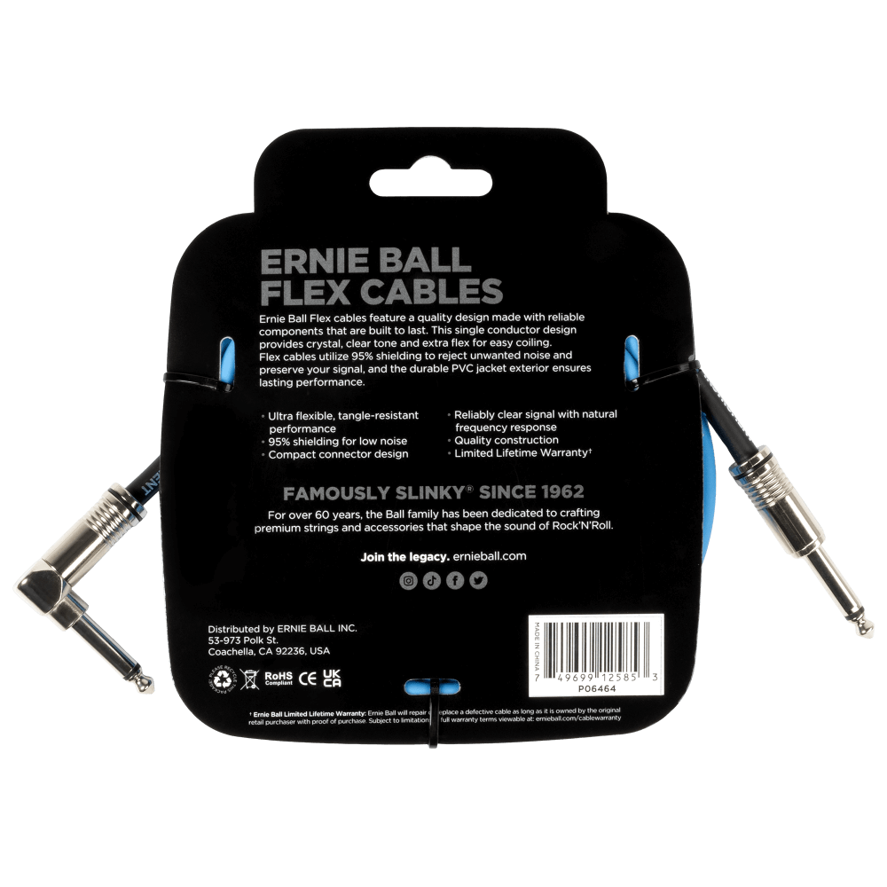 Cable P06464 Azul Ernie Ball 10ft