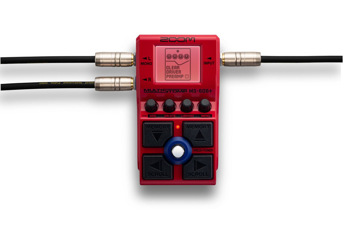 Pedal Zoom Ms-60b+ Multi Stomp Bajo