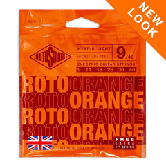 Encordado Rotosound RH9 Guitarra Electrica Roto Orange 9-46