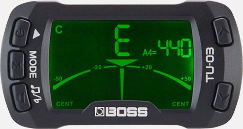 Afinador Y Metronomo Tipo Pinza Boss Tu-03