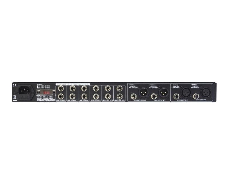 Amplificador Topp Pro De Audifonos Tha-6 Para Rack