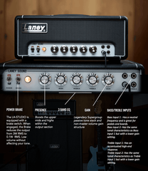 Amplificador Laney La-studio Cabezote Para Guitarra Electrica