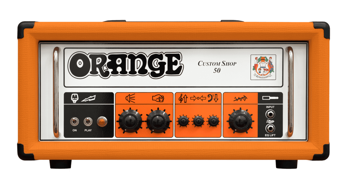Amplificador Orange Custom Shop 50 Cabezote Para Guitarra Electrica