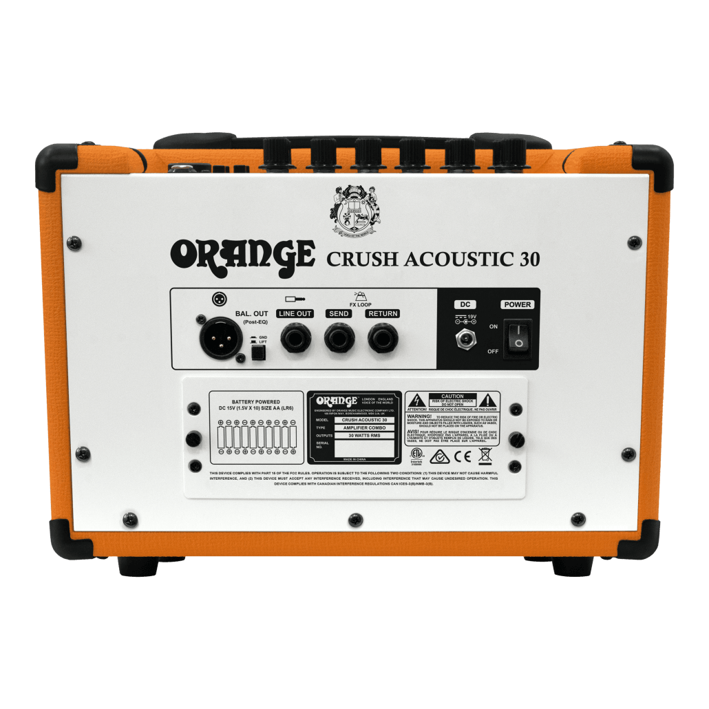 Amplificador Orange Acoustic 30 Para Guitarra Acústica