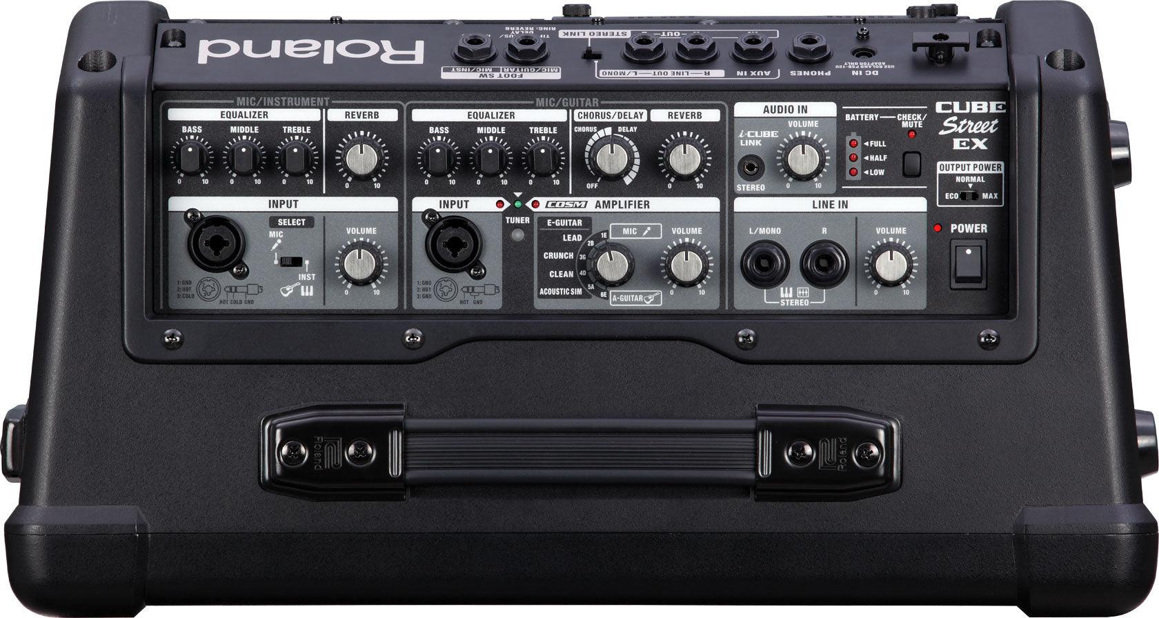 Amplificador Roland Cube Street Ex Para Guitarra Electrica