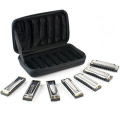 Armonica Hohner Blues Band Pack De 7 (do, Sol, La, Re, Fa, Mi Y Sib)