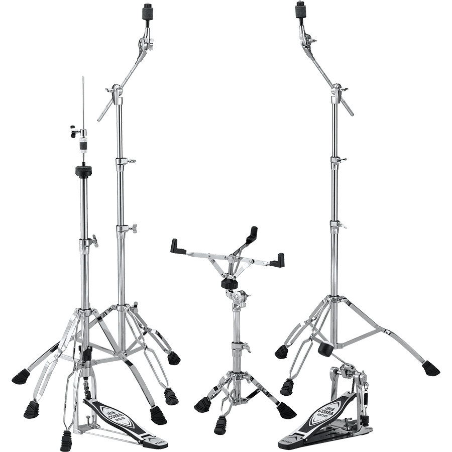 Atril Tama X 4 Y Pedal Tama Hb5w Juego Bateria