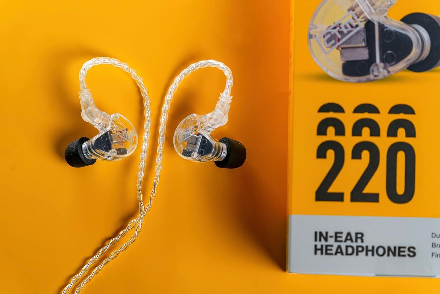 Audifono CTM In Ears Ce220 Transparente