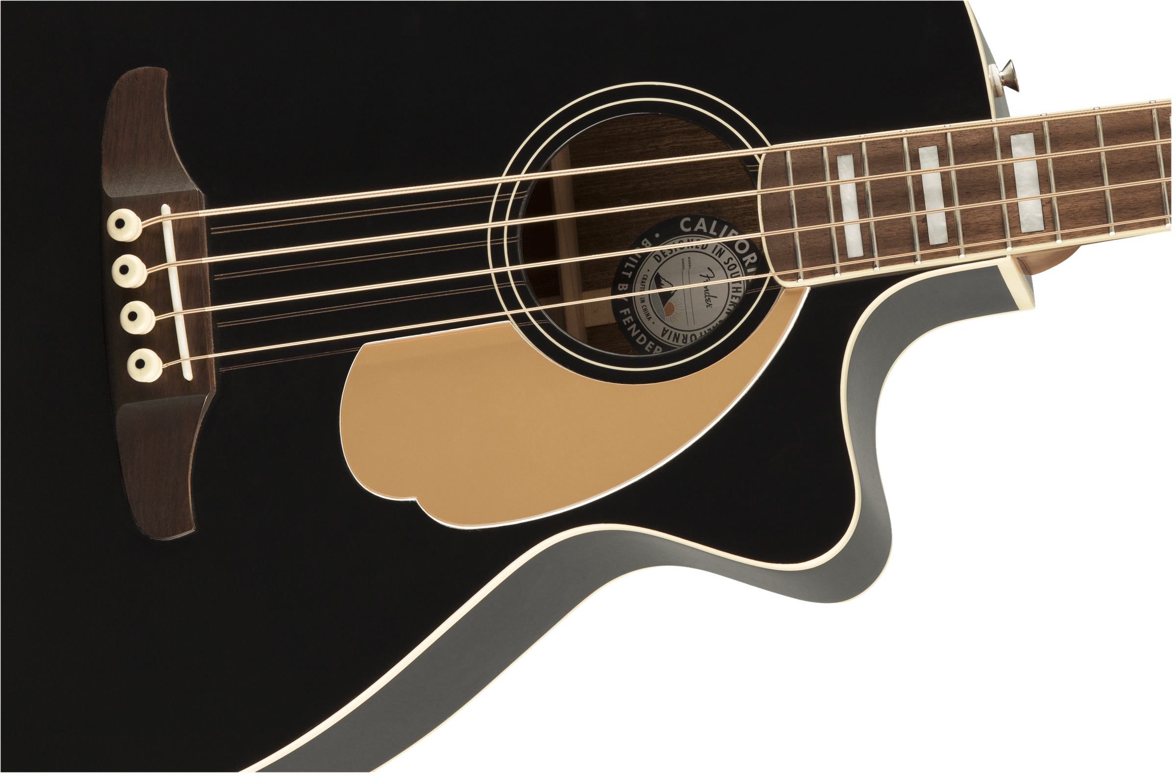 Bajo Electroacustico Fender Kingman 0970743106 Negro