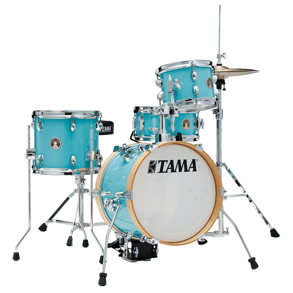 Bateria Tama Club Jam Ljk44h4-aqb Azul/bases Y Silla 4 Piezas