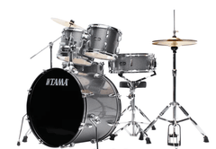 Bateria Tama Stagestar St52h5c-css Plateado +bases+silla Y Platillos