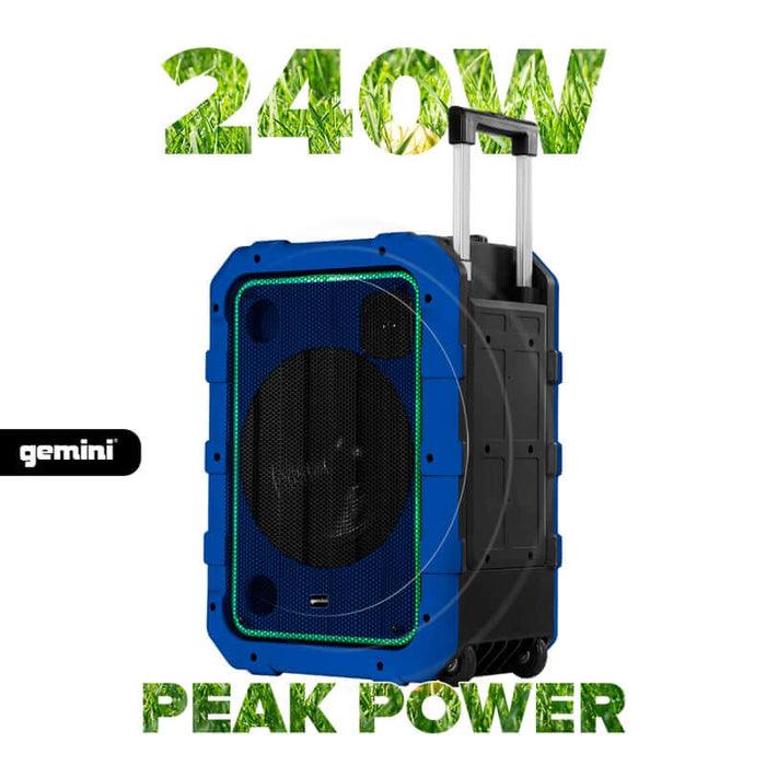 Cabina Recargable Resis Interpe Gemini MPA-2400BLU
