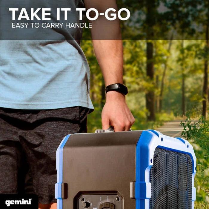 Cabina Recargable Resis Interpe Gemini MPA-2400BLU