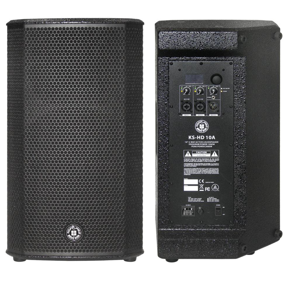 Cabina Activa 10" Topp Pro Ks-hd10a