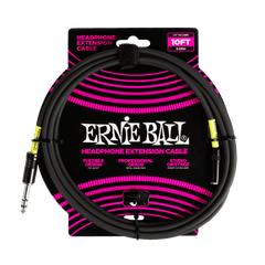 Cable P06422 Auriculares Negro Ernie Ball 10ft