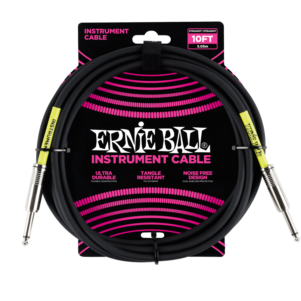Cable Po6048 Negro Ernie Ball 10ft