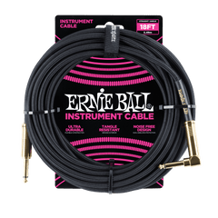 Cable P06086 Negro Ernie Ball 18ft