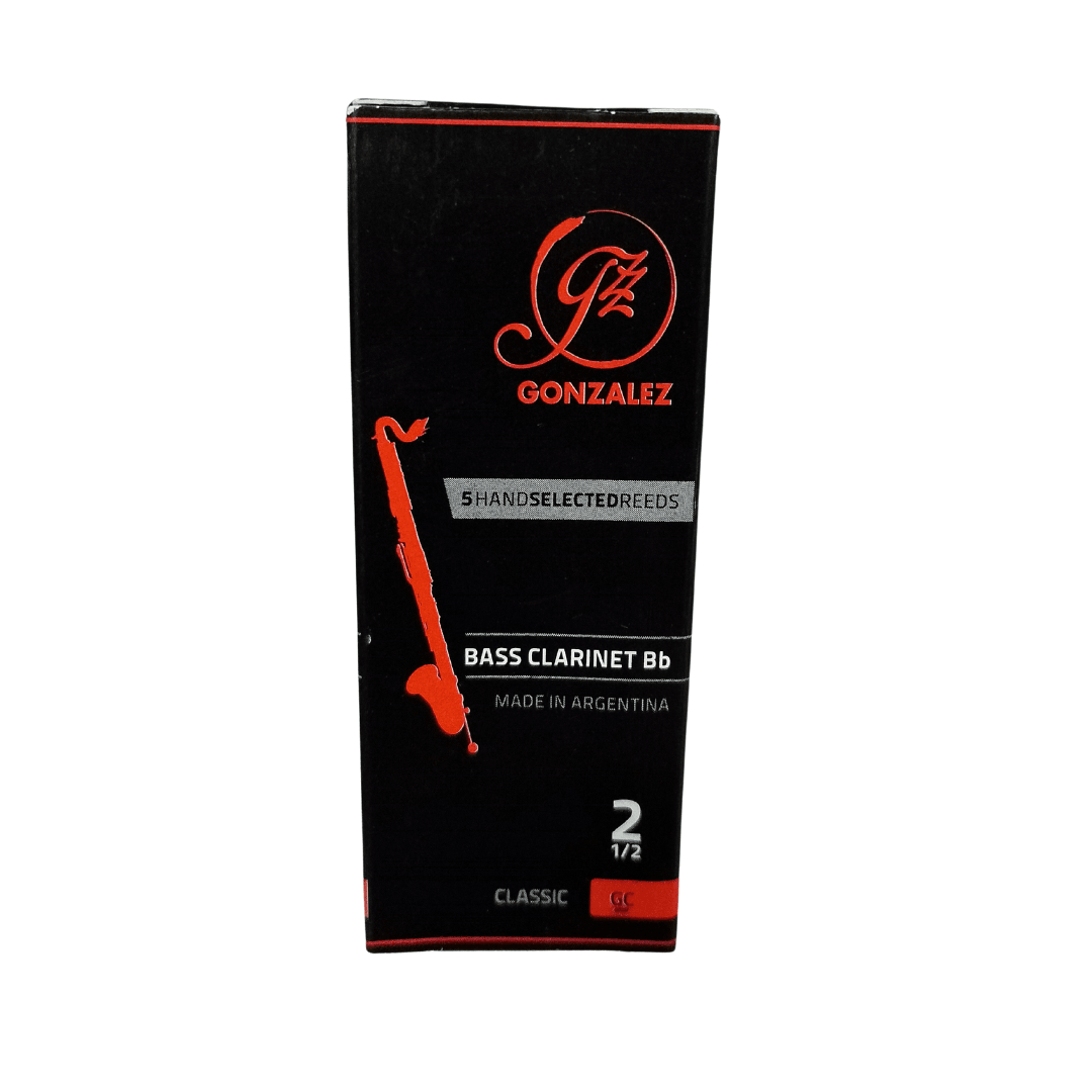 Caña Gonzalez Clarinete Bajo Classic Caja Negra