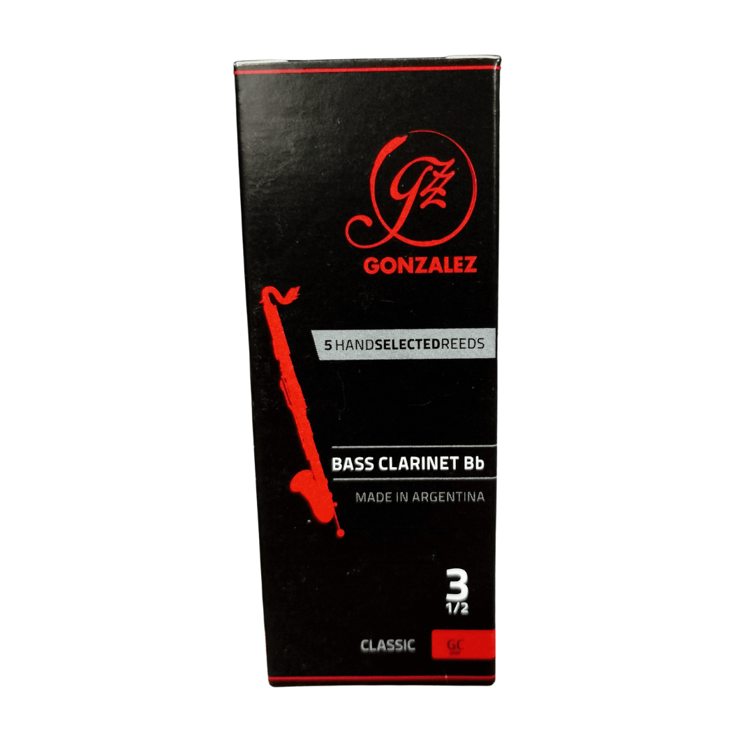 Caña Gonzalez Clarinete Bajo Classic Caja Negra