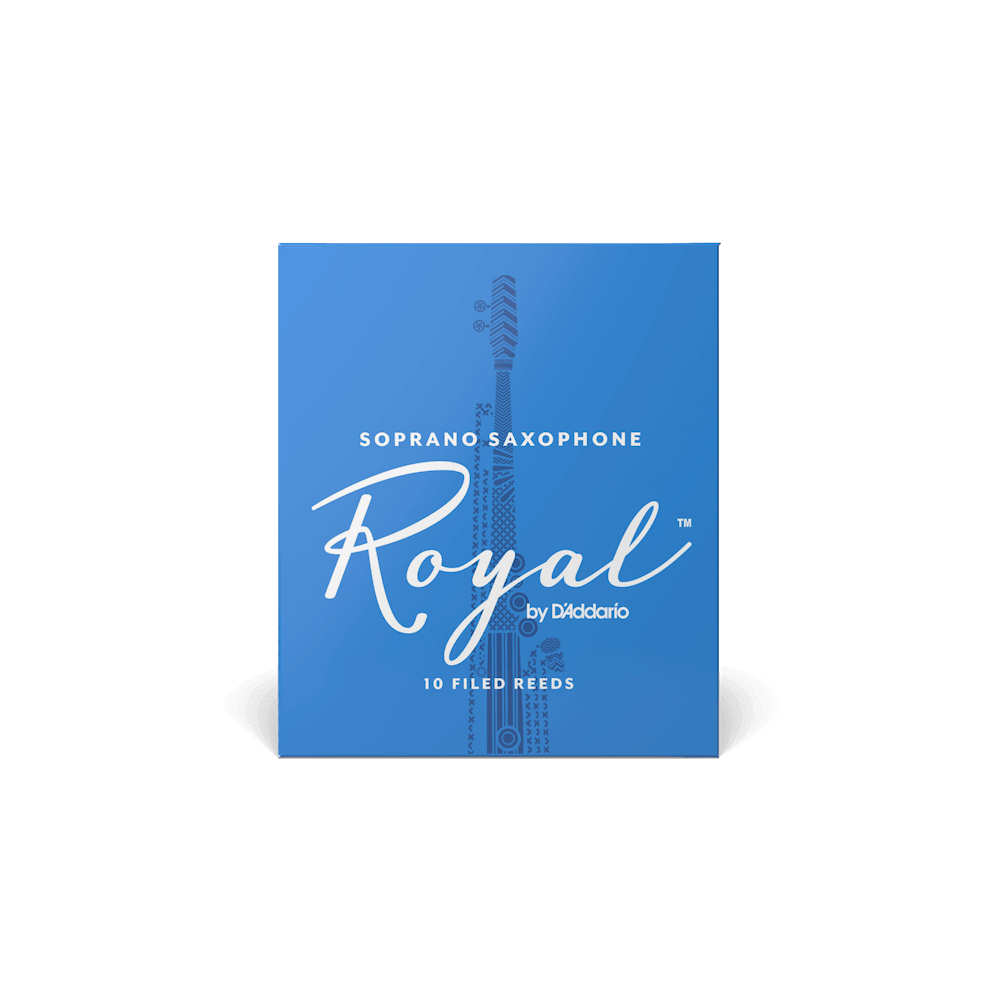 Caña Rico Royal Saxo Soprano Rib10 N 3 X Unidad