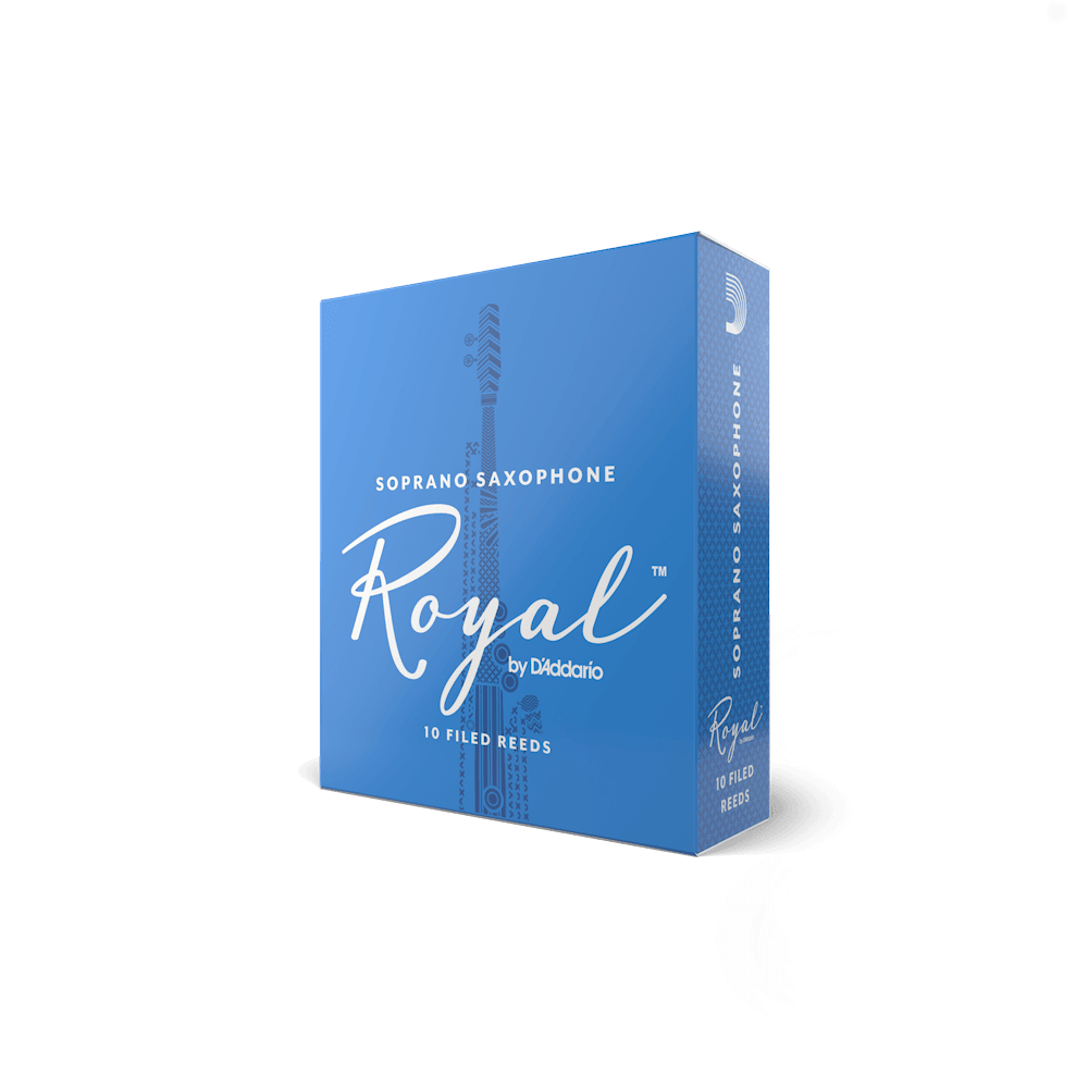Caña Rico Royal Saxo Soprano Rib10 N 3 X Unidad