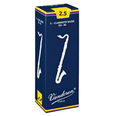 Caña Vandoren Para Clarinete Bajo Cr1225 Bb N 2.5