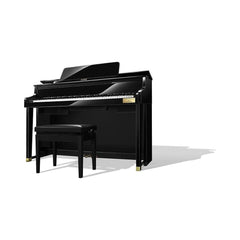 Piano digital híbrido Casio Celviano Grand Hybrid GP-510 — vista completa sobre fondo blanco