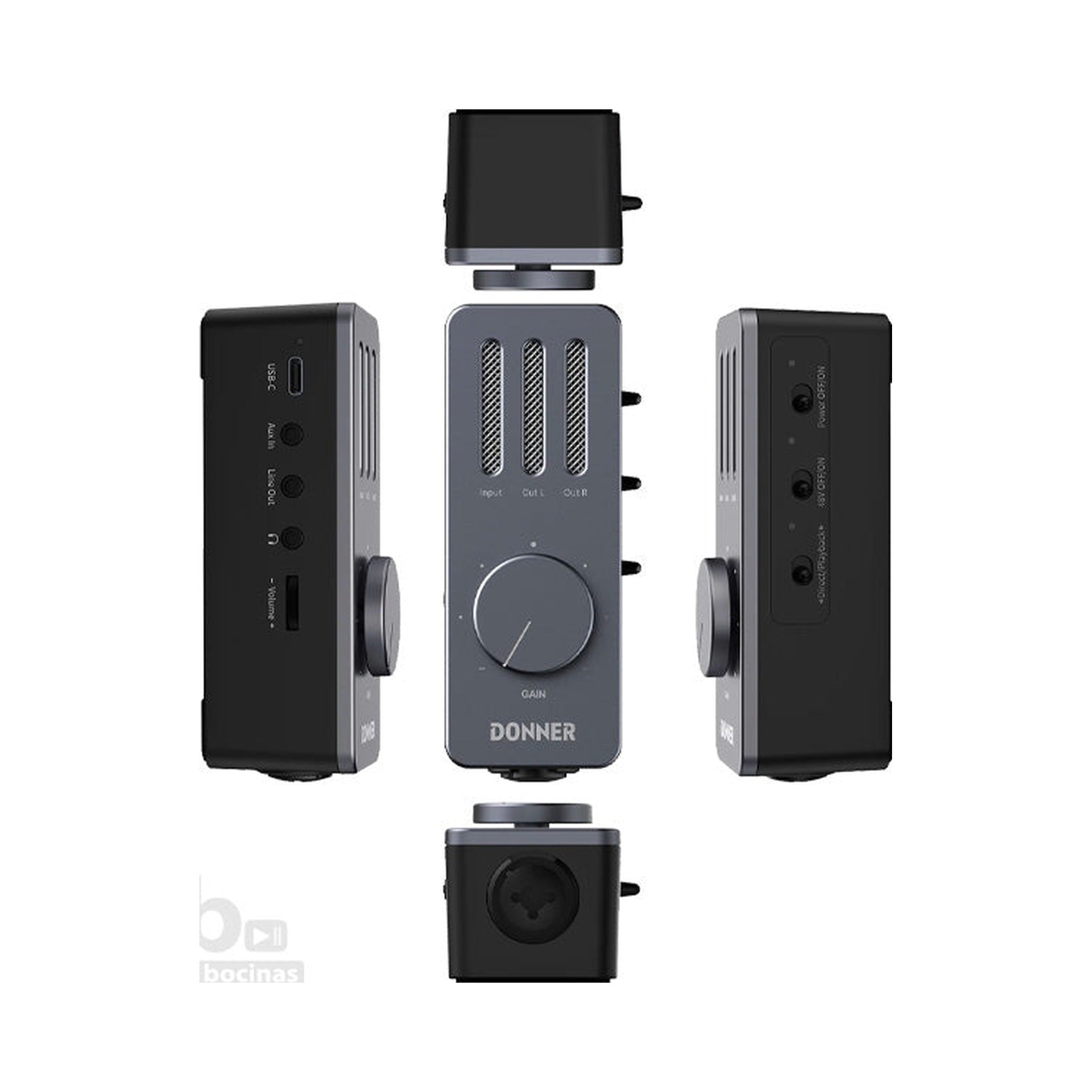 Interfaz de audio Donner Livejack M EC2817 — vista 4