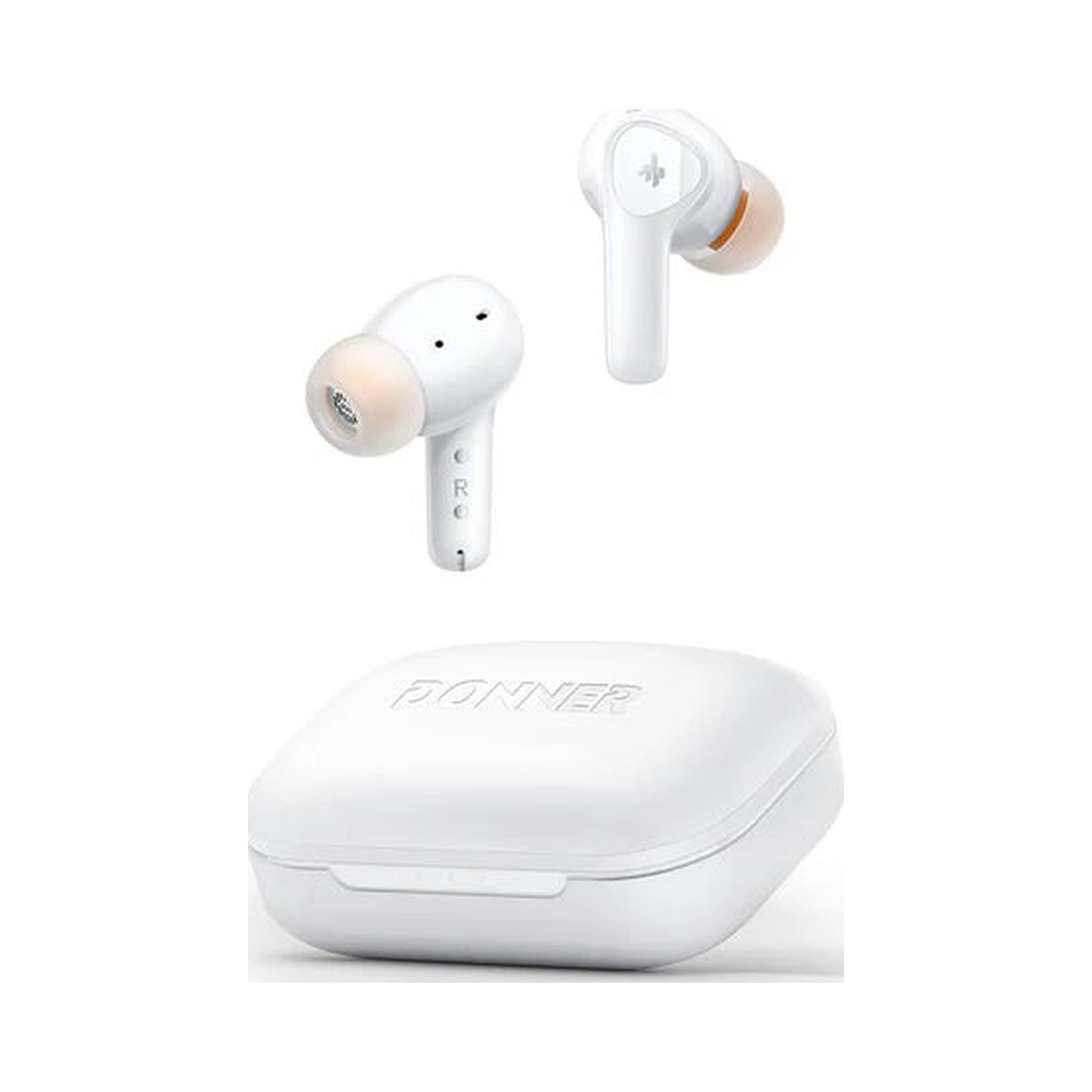 Audífonos inalámbricos Donner EC6520 blancos — vista 1