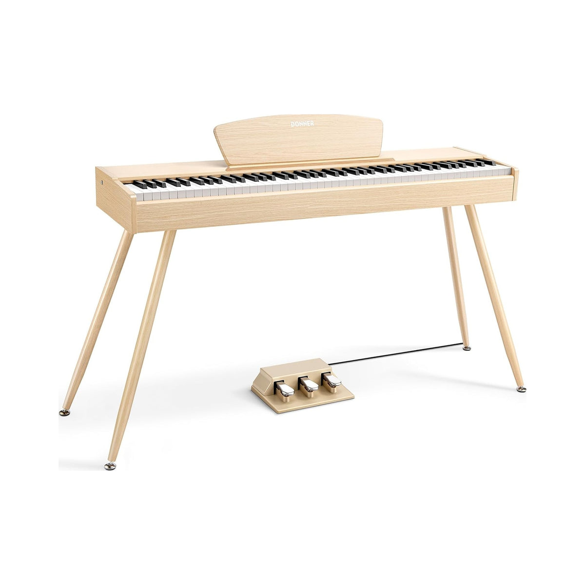 Piano digital de 88 teclas Donner DDP-80 EC7413 natural — vista 1