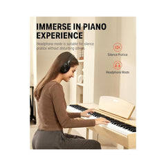 Piano digital de 88 teclas Donner DDP-80 EC7413 natural — vista 2