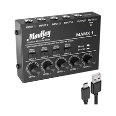 Mezclador de audio de 4 canales Moukey MK0105 — vista 1