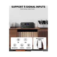Amplificador estéreo para karaoke Moukey MK0152 — vista 2