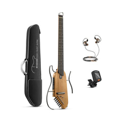 Guitarra electroacústica de viaje Donner HUSH-I EC1780 Maple — vista 2