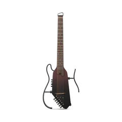 Guitarra electroacústica de viaje Donner HUSH-I Pro EC7515 Maillard Fade — vista 1