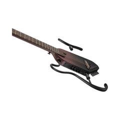 Guitarra electroacústica de viaje Donner HUSH-I Pro EC7515 Maillard Fade — vista 4
