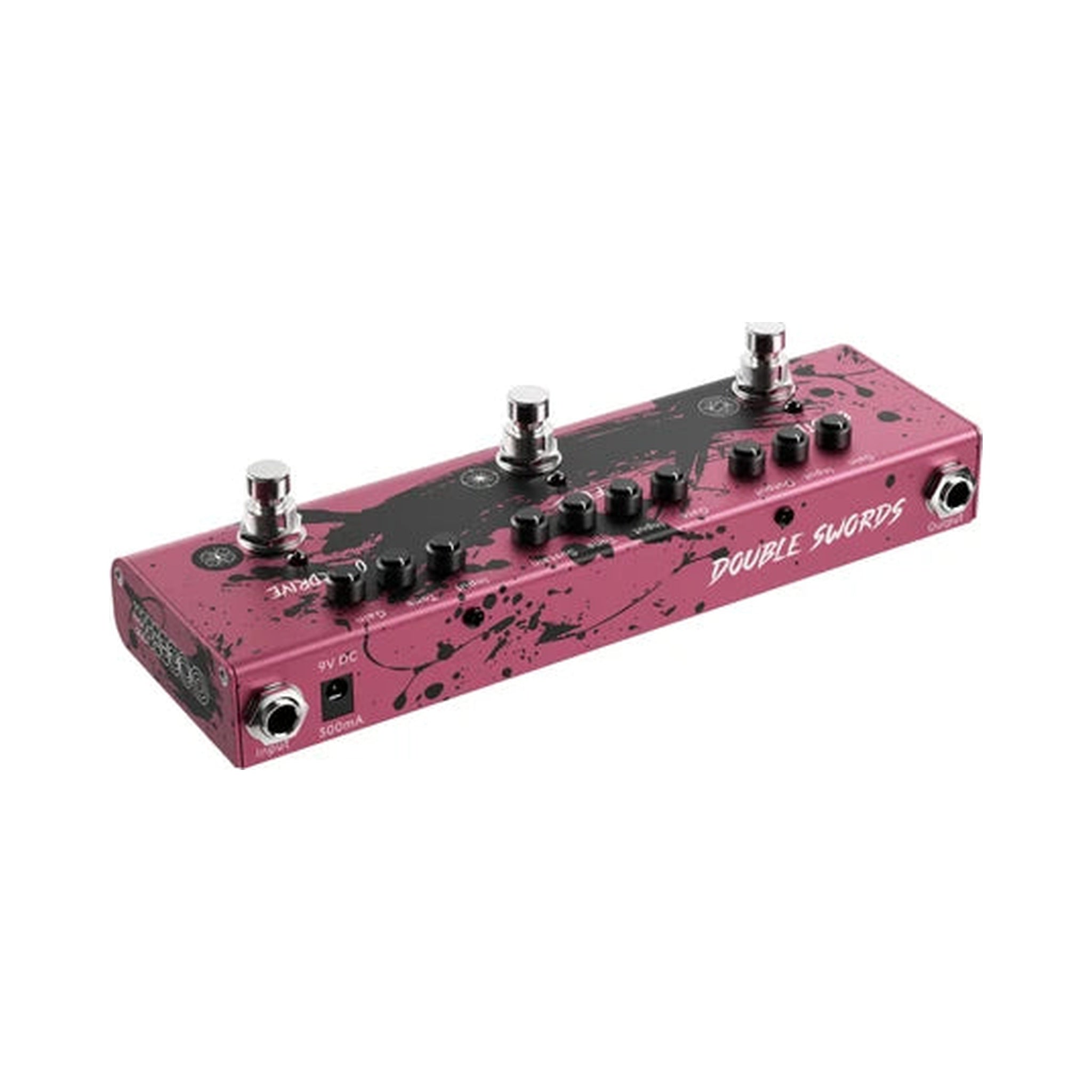 Pedal triple de overdrive, fuzz y booster Donner MIYAVI EC7481 — vista 2
