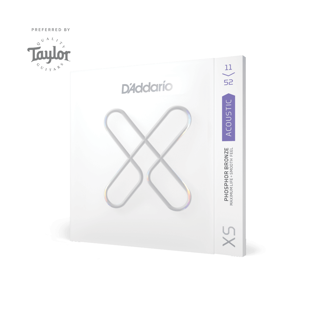 Encordado D Addario Guitarra Acustica Xsapb 11 52 Cust Lt Xs